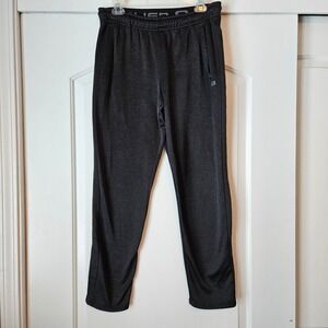 Layer 8 Athletic Training Track Pants Joggers Mens Size Medium Black Gym Workout